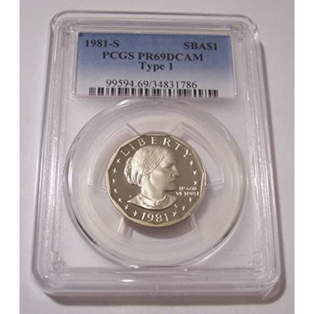 1981 S Susan B Anthony Dollar Type 1 Proof PR69 DCAM PCGS